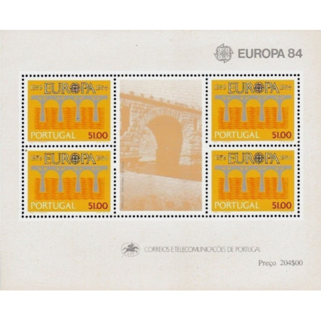Portugalijos pašto ženklai (1984). CEPT - 25-eri metai, Stilizuotas tiltas