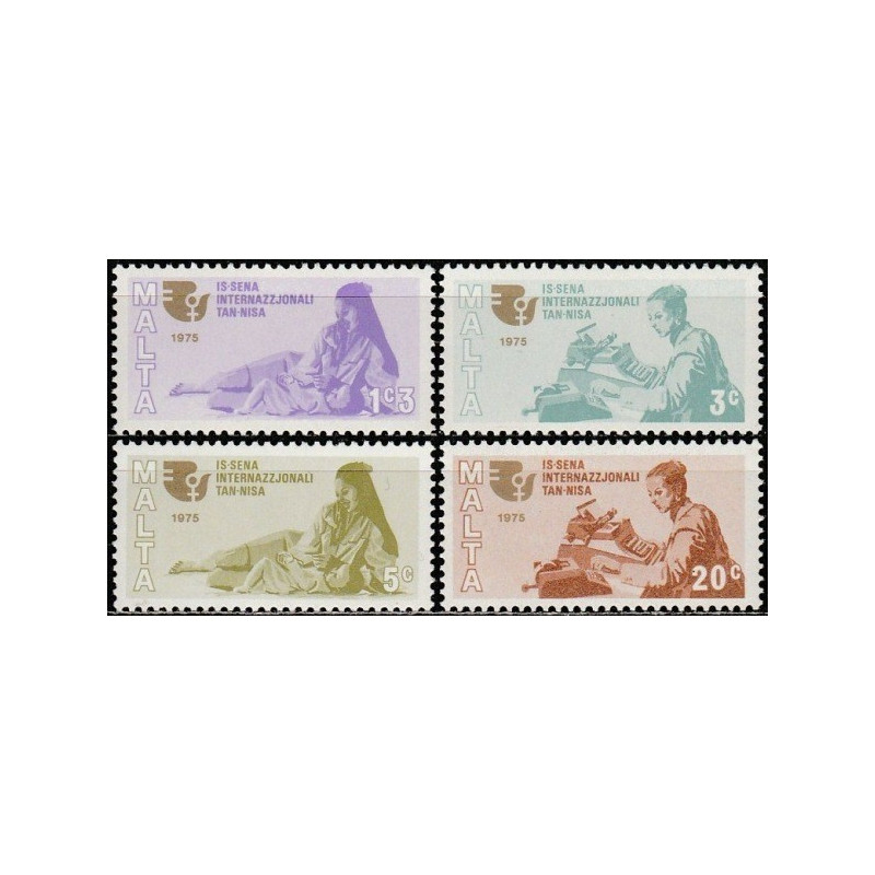 Malta stamps (1975) for sale. International Year of the Women
