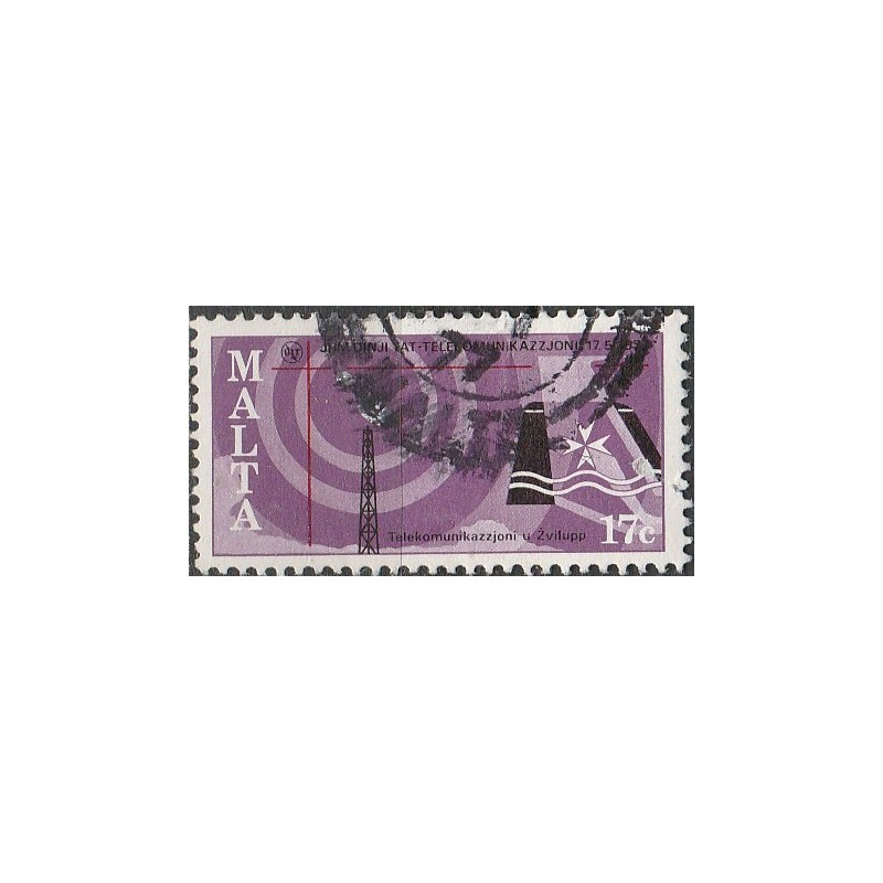Malta stamps (1977) for sale. Communication technologies