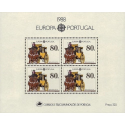 Portugalijos pašto ženklai (1988). Transportas ir ryšiai