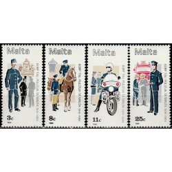 Maltos pašto ženklai (1984). Policija