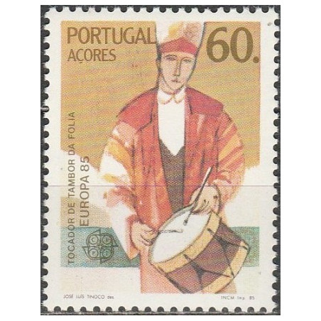 Azorų pašto ženklai (1985). Europos muzikos metai