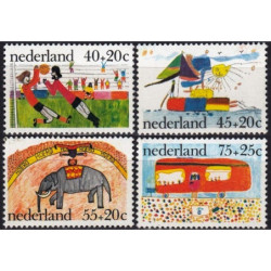Nyderlandų pašto ženklai (1976). Vaikų piešiniai