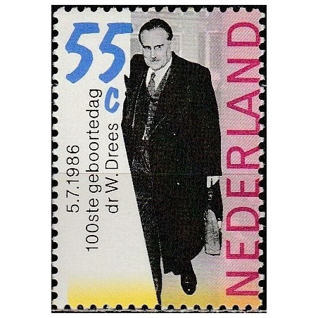 Nyderlandų pašto ženklai (1986). Premjeras (1948-1958)