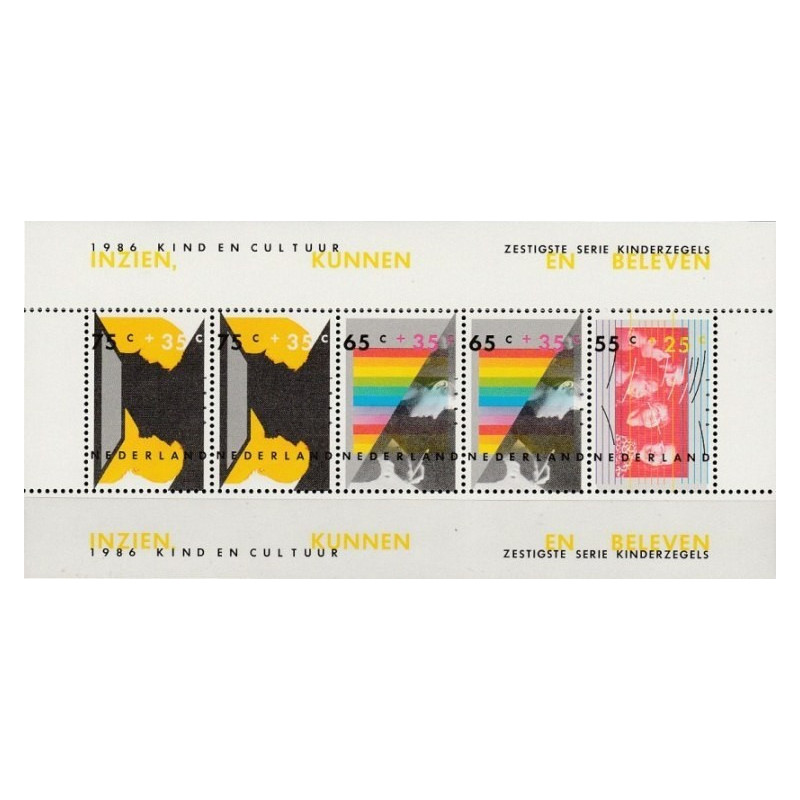 Nyderlandų pašto ženklai (1986). Menas ir kultūra
