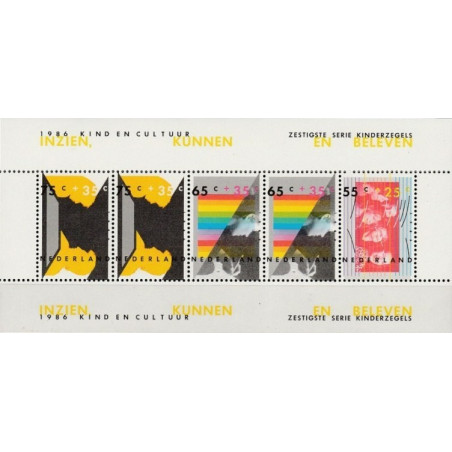 Nyderlandų pašto ženklai (1986). Menas ir kultūra