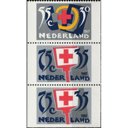 Nyderlandų pašto ženklai (1987). Raudonasis Kryžius