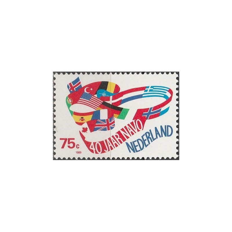 Netherlands 1989. North Atlantic Treaty (NATO) anniversary