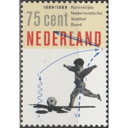 Nyderlandų pašto ženklai (1989). Futbolo lygai 100 metų