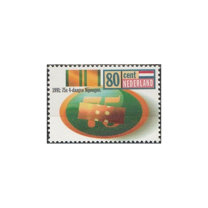 Nyderlandų pašto ženklai (1991). Tarptautinis 4 dienų žygis