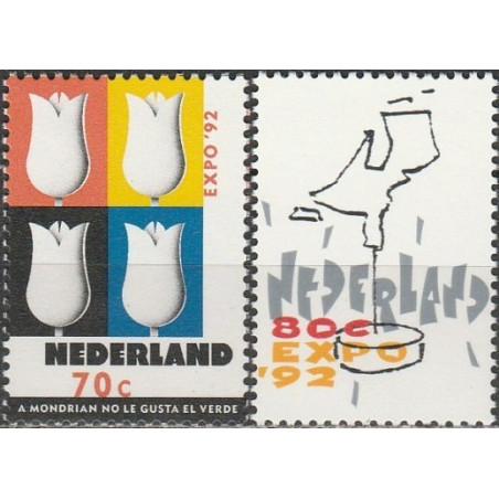 Netherlands stamps (1992) for sale. Universal Exposition Expo