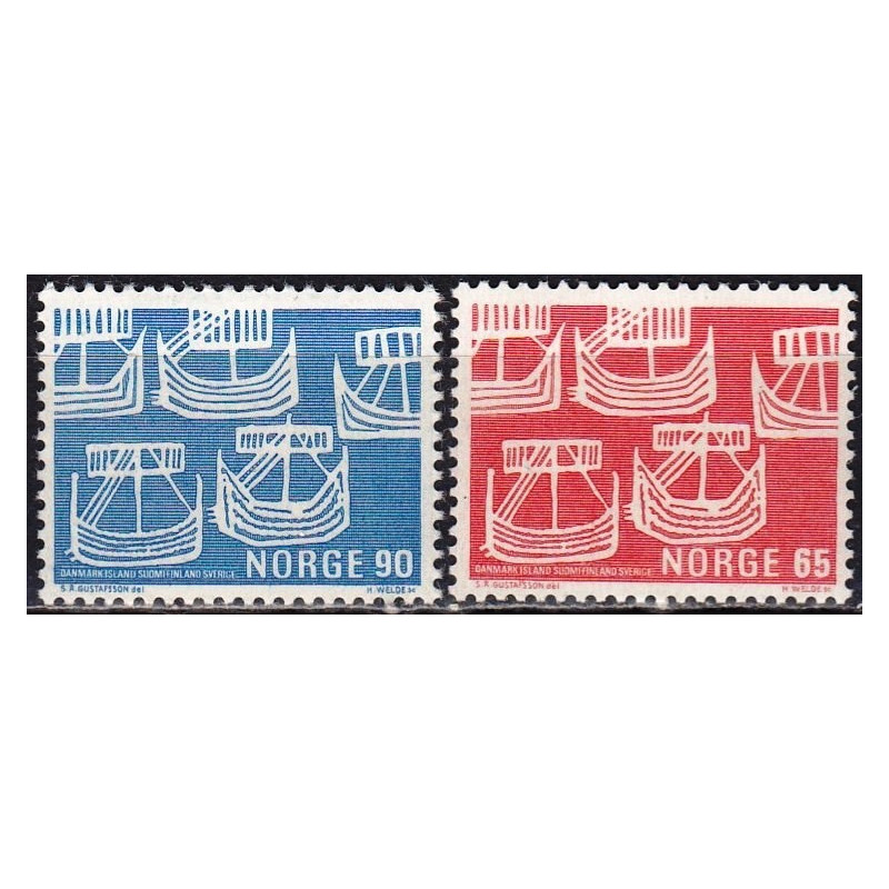 Norway stamps (1969) for sale. Post history