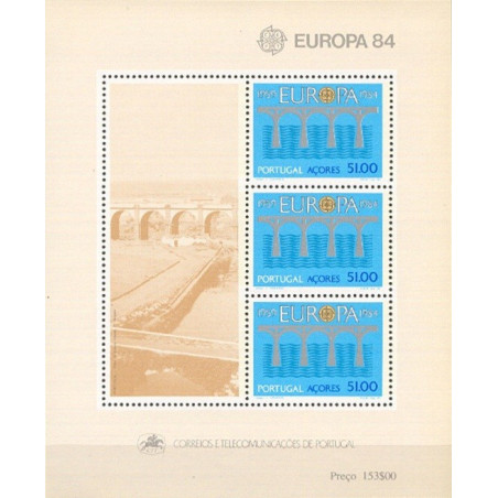 Azorų pašto ženklai (1984). CEPT - 25-eri metai, Stilizuotas tiltas
