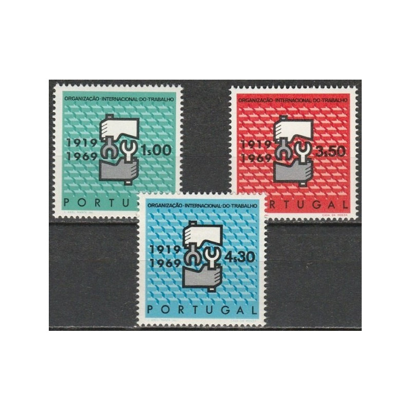 Portugal stamps (1969) for sale. International Labour Organization (ILO)