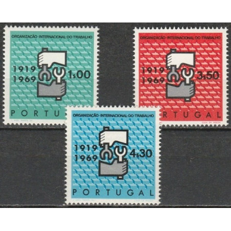 Portugal stamps (1969) for sale. International Labour Organization (ILO)