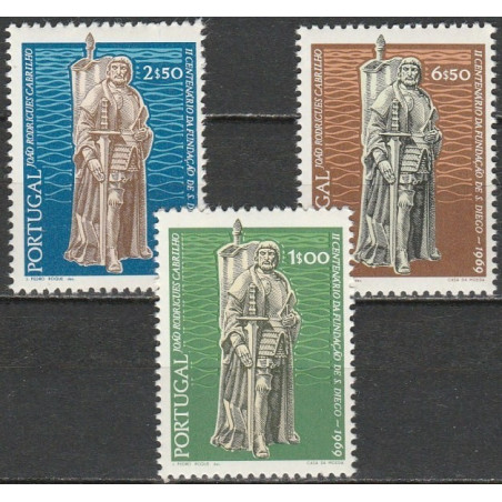 Portugal 1969. Discovery of California (San Diego bicentenary)