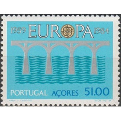 Azorų pašto ženklai (1984). CEPT - 25-eri metai, Stilizuotas tiltas