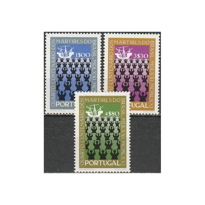 Portugal stamps (1971) for sale. Christian martyrs of Brazil