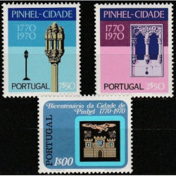 Portugalijos pašto ženklai (1972). Miestų istorija