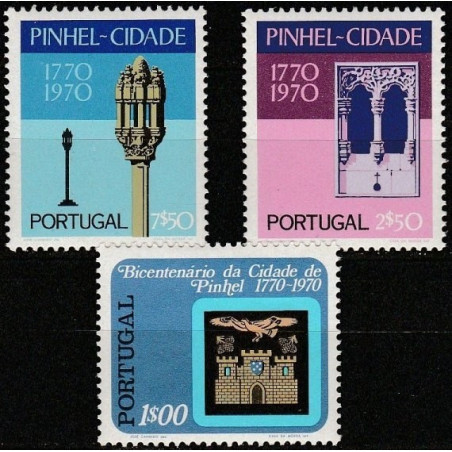 Portugal stamps (1972) for sale. History of cities