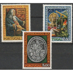 Portugalijos pašto ženklai (1972). Universitetų reformai 200 metų