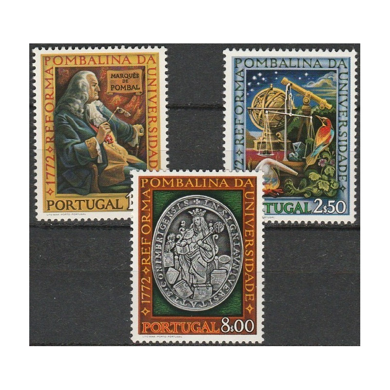 Portugal stamps (1972) for sale. University reform
