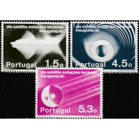 Portugal stamps (1974) for sale. Telecommunications (satellites)