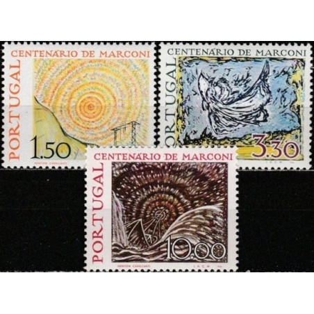 Portugalija 1974. Telekomunikacijos (Markonio radijo ryšys)