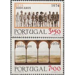 Portugalijos pašto ženklai (1974). Miestų istorija (Beža)