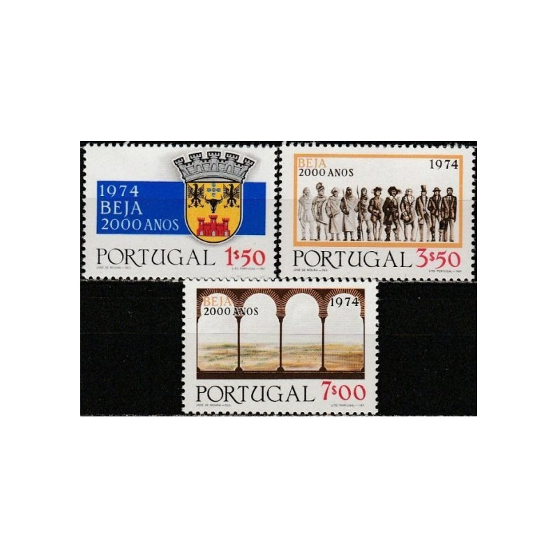 Portugal stamps (1974) for sale. History of cities (Beja)