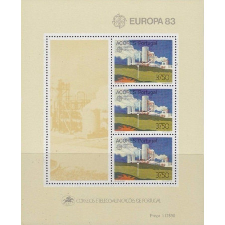 Azorų pašto ženklai (1983). Žmonijos išradimai: geoterminė energija