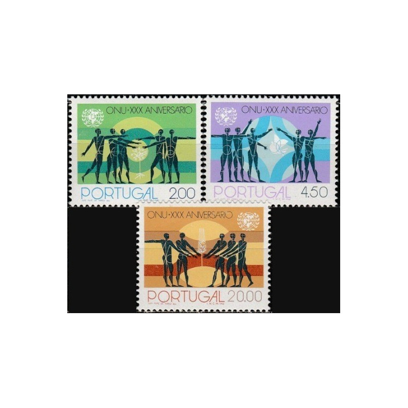 Portugalijos pašto ženklai (1975). Jungtinės tautos