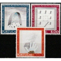 Portugalijos pašto ženklai (1975). Architektūros paveldas