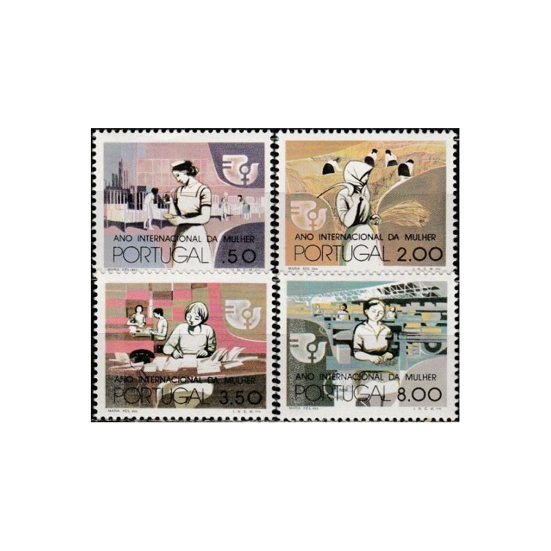 Portugalijos pašto ženklai (1975). Tarptautiniai moters metai