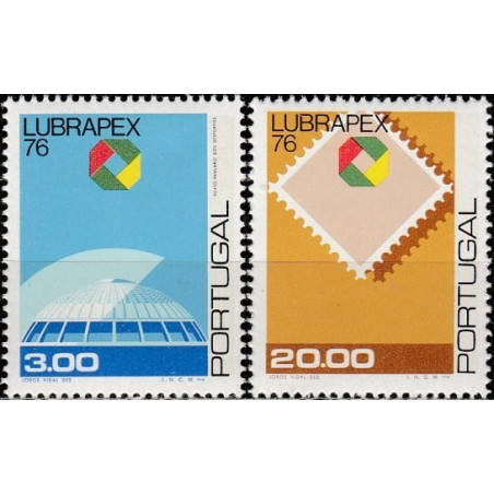 Portugalijos pašto ženklai (1976). Filatelijos paroda Lubrapex