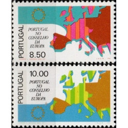 Portugalijos pašto ženklai (1977). Europos Taryba