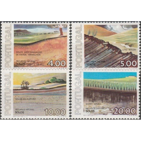 Portugalijos pašto ženklai (1978). Gamtos ištekliai (iškasenos)