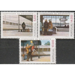 Portugalijos pašto ženklai (1979). Emigrantai
