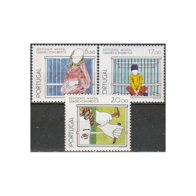 Portugalijos pašto ženklai (1979). Neįgalųjų integracija