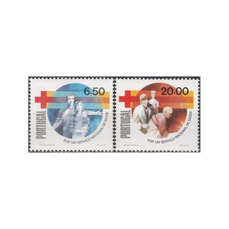 Portugal stamps (1979) for sale. Healthcare