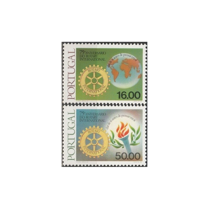 Portugal stamps (1980) for sale. Rotary International