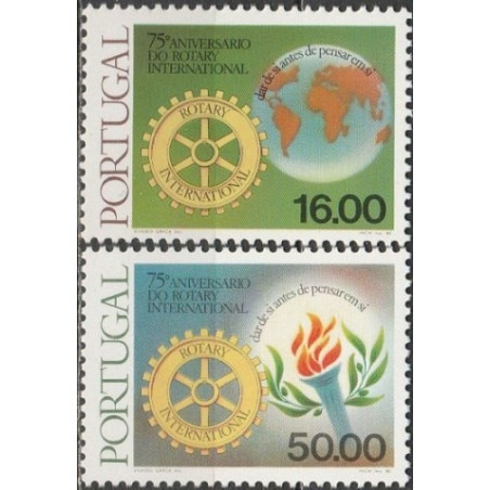 Portugal stamps (1980) for sale. Rotary International
