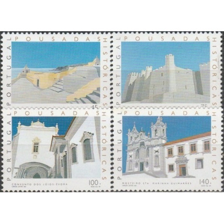 Portugalijos pašto ženklai (1994). Architektūra (istoriniai viešbučiai)