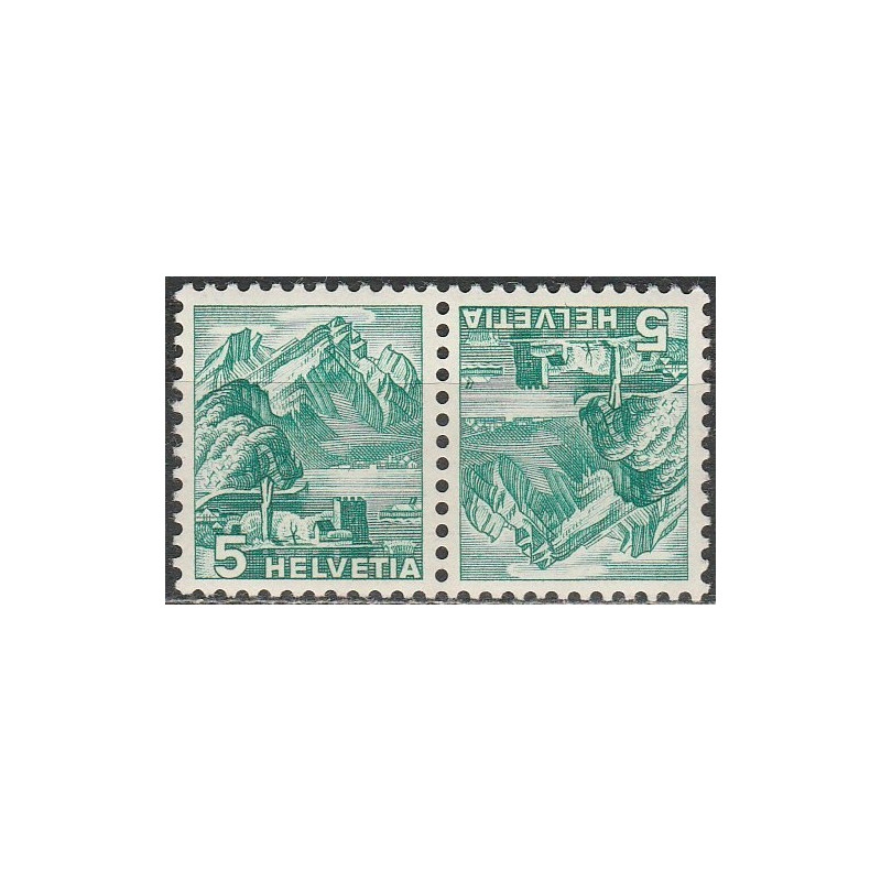 Šveicarijos pašto ženklai (1937). Gamtovaizdžiai, kalnai