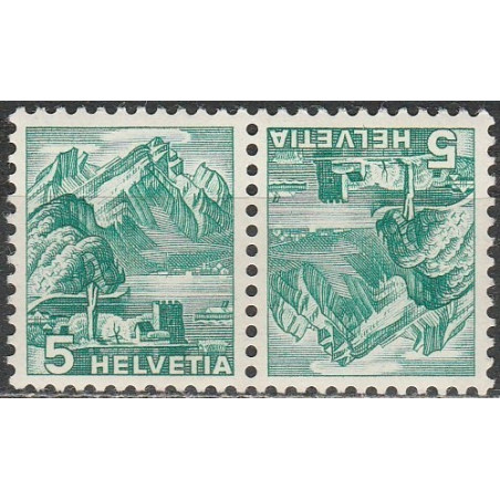 Šveicarijos pašto ženklai (1937). Gamtovaizdžiai, kalnai