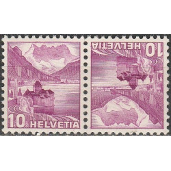 Šveicarijos pašto ženklai (1937). Gamtovaizdžiai, kalnai