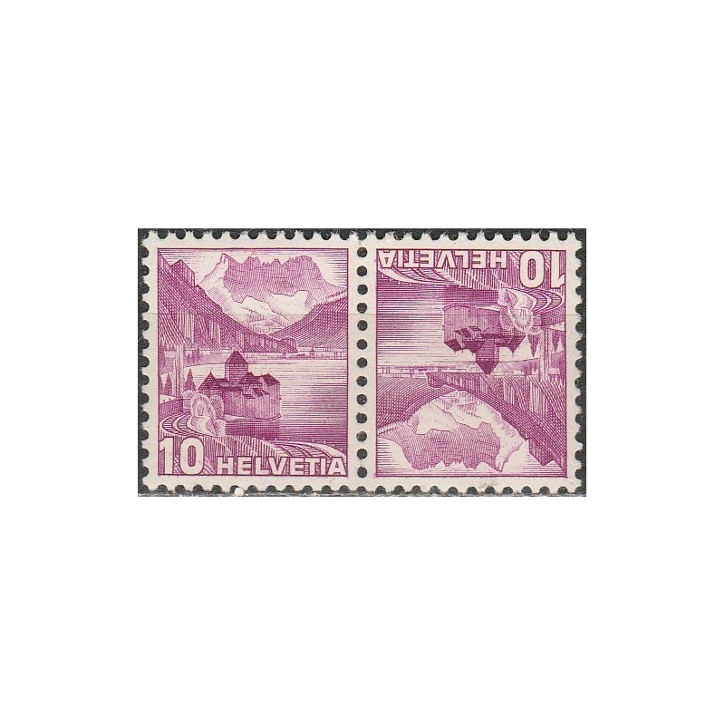 Switzerland stamps (1937) for sale. Natural landscapes, mountains
