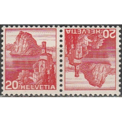 Šveicarijos pašto ženklai (1939). Gamtovaizdžiai, kalnai