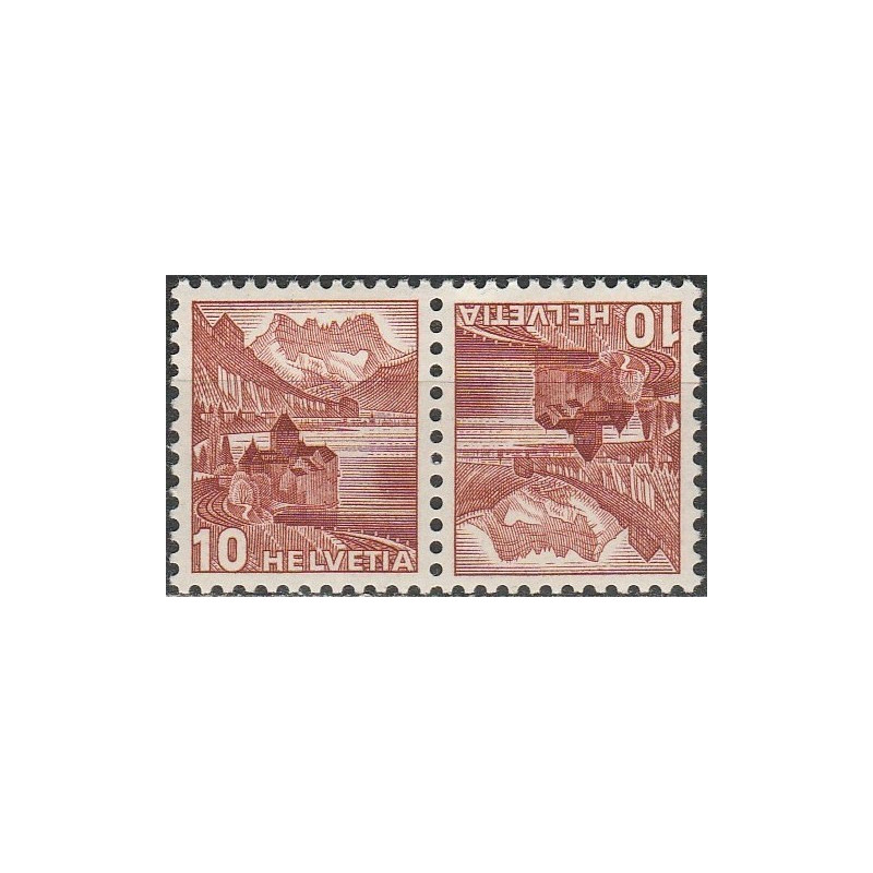 Switzerland stamps (1942) for sale. Natural landscapes, mountains
