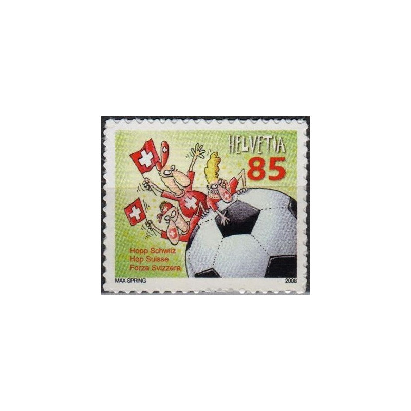 Switzerland stamps (2008) for sale. Go Switzerland (Soccer)